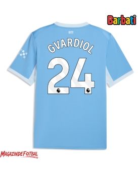 Manchester City Josko Gvardiol #24 Tricou Fotbal Replică 2026-27 Barbati Acasa Manchester City Josko Gvardiol #24 Tricou Fotbal Replică 2026-27 Barbati Acasa